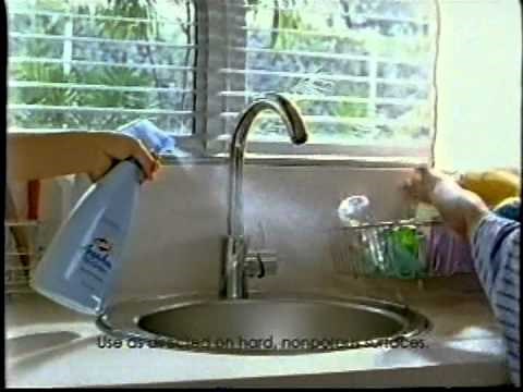 Clorox Anywhere sanitizing spray commercial (2005)