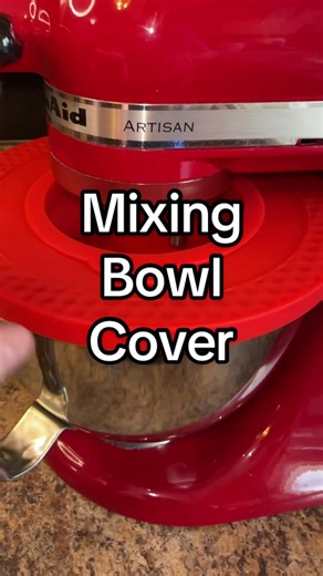 SnapFixMate Silicone Mixer Bowl Cover for KitchenAid Tilt Head Stand Mixers • 4.5 to 5 Quart Compatible • Spill Proof Mixing Lid • Splash Guard Cover • Baking Accessory for KitchenAid Mixer • Keeps Ingredients Contained • Mess Free Mixing • Flexible Food Grade Silicone • Easy Clean Baking Tool • Must Have Stand Mixer Accessory for Home Bakers #tiktokshopjumpstartsale #tiktokshopcreatorpicks