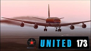 Extreme concentration - flight of United DC-8 (reconstruction)