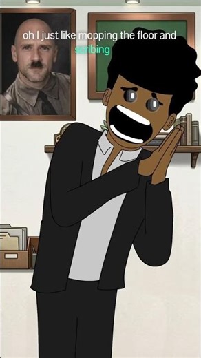 Job interview went wrong Cartoon comedy clip #fyp #animation