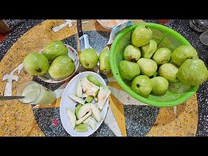 How to make a fresh and delicious guava smoothie at home.