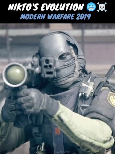 "Mr Nobody" - Nikto The Ex Septsnaz's Coldest Evolution in COD Games ☠️🔥#shorts #cod #modernwarfare