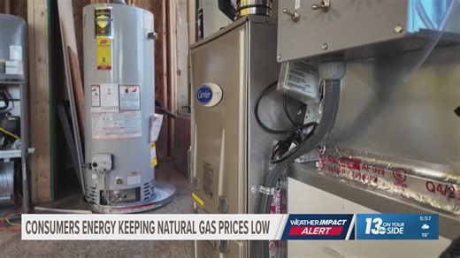 Consumers Energy works to keep natural gas prices low