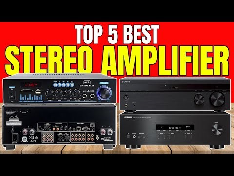 Top 5 Best Stereo Amplifiers 2026 🔊 | Hi-Fi Sound, Bluetooth & Home Audio Receivers
