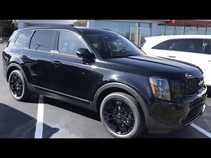 NEW 2022 KIA TELLURIDE EX REVIEW | All Black Exterior