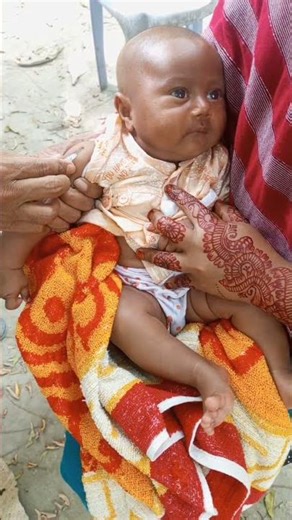 cute baby immunization moment #shorts #vairal #injection #ytshorts