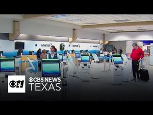 Holiday travel rush well underway at Dallas airports