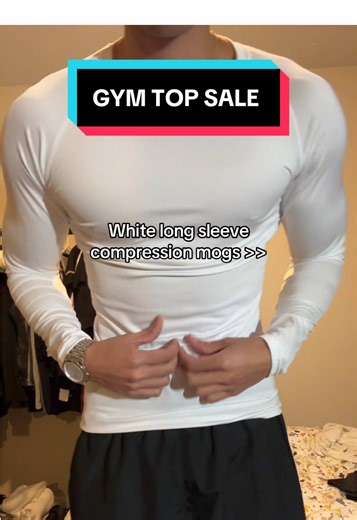 Shop the Best White Long Sleeve Compression Tops