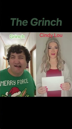 “Holiday whoobie-whaty?” Grinch #duet with ‪@kaitlinwheeler6382‬