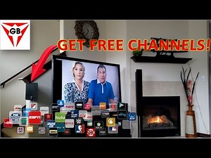 Gesobyte Amplified HD Digital TV Antenna | How To Get Free Cable TV Channels