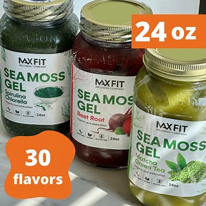 Organic Pure Sea Moss Gel - Wildcrafted Gold Sea Moss From Saint Lucia 24OZ - Etsy