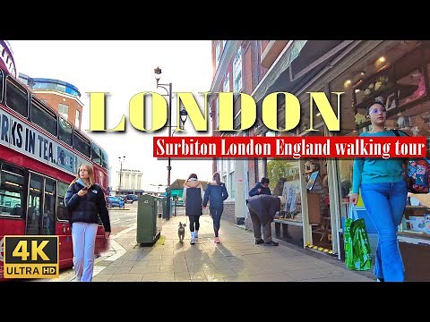 [4K] Surbiton Walking Tour: Explore the Charm of South West London’s Hidden Gem