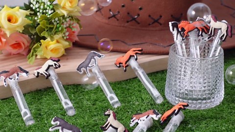 24 Pcs Horse Bubble Wands Western Cowboy Cowgirl Party Favors Mini Bubble Wands Tube Bulk Theme Maker Goodie Bags Stuffer Prizes Derby Party Supplies