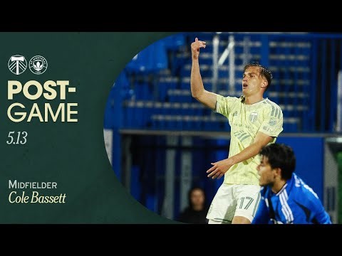 "Our ability to fightback was a positive on the night" | Cole Bassett discusses draw with Montréal
