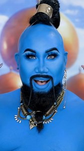 Bringing back this MAGICAL Genie Look! 🧞‍♂️✨ #genie #aladdin #willsmith #makeup #halloweenmakeup #halloween #specialfx #magic #disney Products Used: —FACE— Paradise paint MAC PAINT STICK RCMA NO COLOR POWDER —EYES— INGLOT CERTIFY PALLET - DESTINY PALETTE STILA LIQUID LINER STILA EYELINER Benefit BADgal Bang Mascara —BRUSHES— Beauty Blender MORPHE M433 MORPHE ME48 —HAIR— Garland Beauty Products MOUSTACHE - CM18 BEARD - CB6 | PatrickStarrr