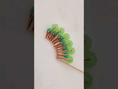 Brilliant firework | Flower | beautiful pendant | brooch | crystal #diy #guide #idea