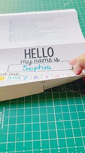 10K views · 36 reactions | Students answer questions about themselves that all have number answers in this back to school desk plate activity. The questions are editable, if you’d like to change any. #BackToSchoolMath #mathclassroom #mathteacher | Scaffolded Math and Science | Facebook