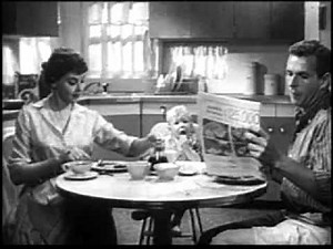 1959 Breakfast with Peggy and Chuck (Aunt Jemima Pancake Mix)