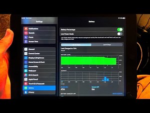 How To Check Battery Health on iPad 10.2”