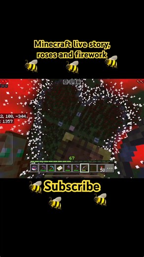 Flying around enjoying firework and much more Minecraft survival #minecraft #shorts #gaming