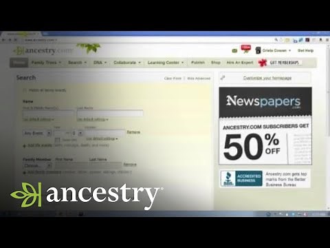 Ancestry.com Quick Links and Other Tools | Ancestry
