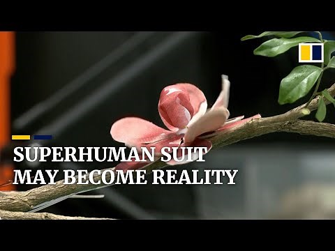 Smart textile acts like biological muscle, similar to Spider-Man suit