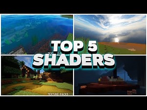 🏆LOS 5 Mejores SHADERS pará MINECRAFT BEDROCK 1.19 a 1.19.63 (GAMA BAJA, MEDIA Y ALTA)
