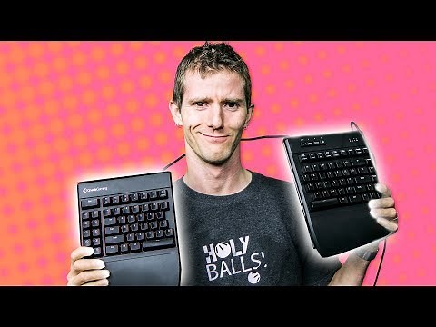 Gaming Keyboard that’s SPLIT in HALF? - Kinesis Freestyle Edge