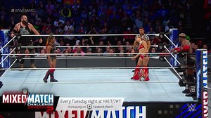 532K views · 2.8K reactions | Not all winning streaks can last... Here's how two WWE Mixed Match Challenge teams were handed their first losses of the season!  | WWE Mixed Match Challenge | Facebook