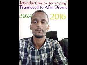 Introduction to surveying/AFAAN OROMOOTTI HIIKAMEE