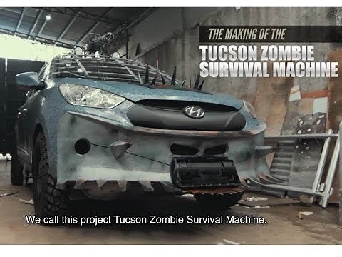 The Making of the Hyundai Tucson Zombie Survival Machine