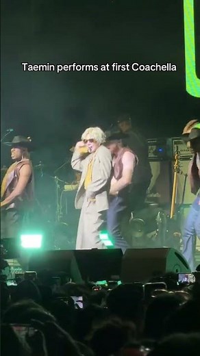 Taemin performs at first Coachella