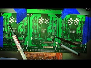 Soldering SMD(Surface Mount) Components on my PCB with a Stencil