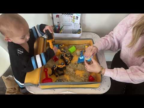 The BEST Sand Construction Kit for Kids (Sensory Play Sand)