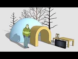 SketchUp Tutorial Intersect with Model