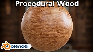 Procedural Wood Material (Blender Tutorial)