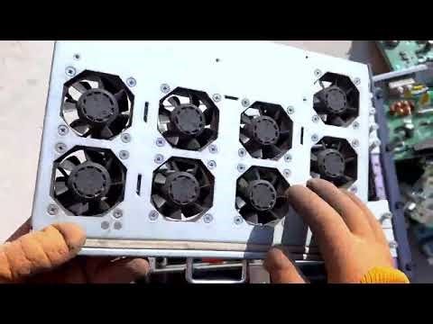 中兴光传输设备zxctn6300拆解！#回收 #拆解