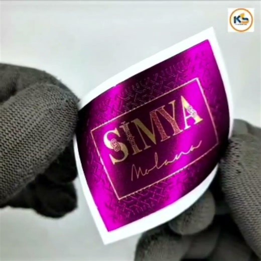 🔥 EMBOSS + FOIL STICKER 🔥