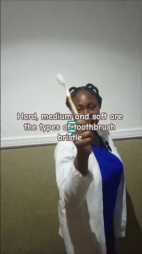 Hard, medium, and soft are types of toothbrush bristles