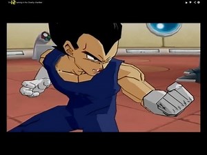Vegeta Training in the Gravity chamber