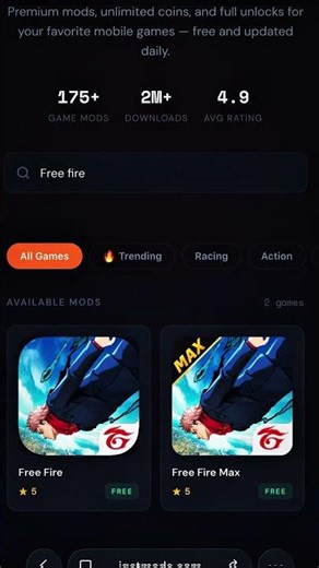 Free Fire MOD APP 2026 — Unlimited Diamonds + All Skins FREE