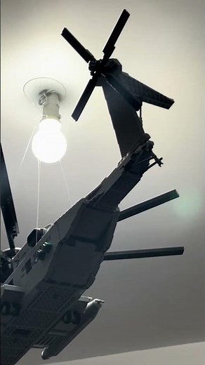 Lego transport helicopter moc from letbricks