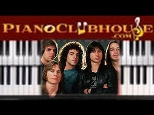 ♫ How to play "OPEN ARMS" (Journey) - piano tutorial lesson ♫