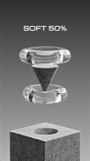 0% to 100% Cone 3D Software Simulation #shorts #viral #simulation #blender3d #3dart #satisfying