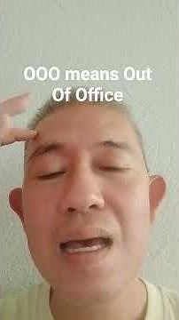 OOO means Out Of Office #abbreviations #acronyms #reels #monetization