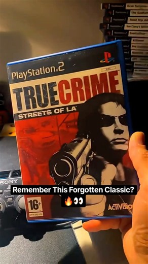 My LEGENDARY PS2 Collection 💿🔥 | True Crime: Streets of LA #sony #playstation #gamingnostalgia