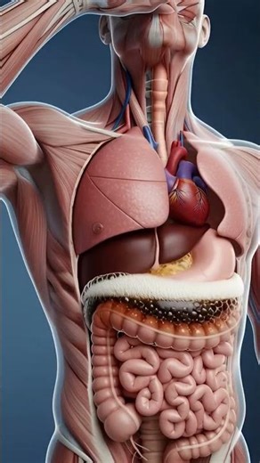 if drinking Pepsi feel inside stomach #ai #shorts #3danimations