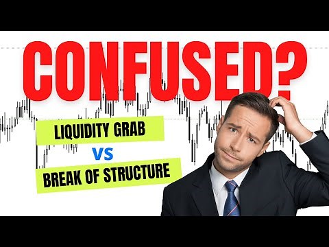 Forex Liquidity Grab vs Break of Structure | CONFUSED? Use This Simple Rule)