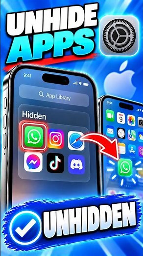 How to Unhide Hidden Apps on iPhone | Show Hidden Apps in Seconds
