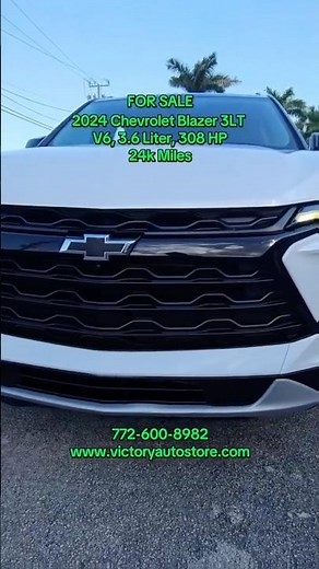 For Sale | 2024 Chevrolet Blazer 3LT – Bold Design, Premium Power, Everyday Comfort